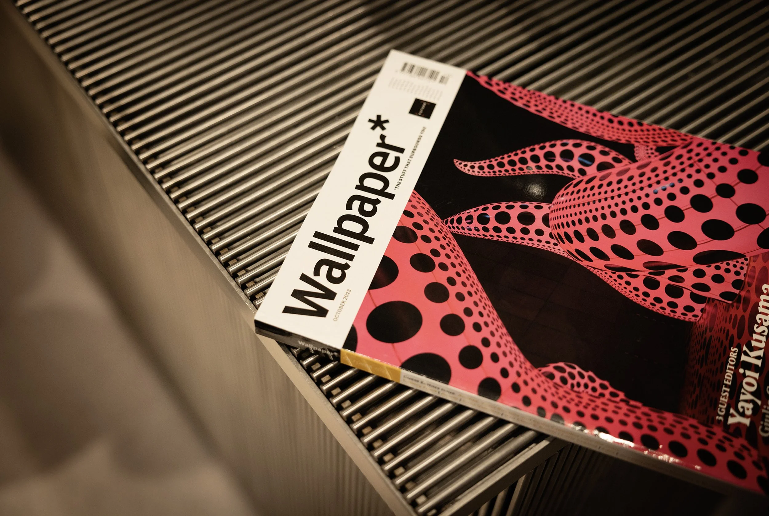 Wallpaper magazine displayed as a branded event detail.