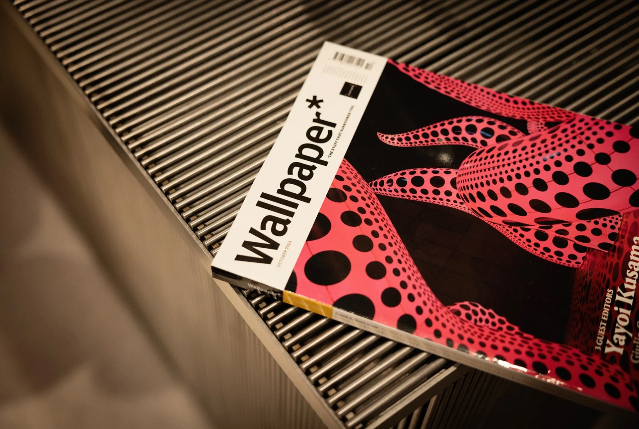 A Wallpaper* magazine displayed inside Aesop’s NoMad store during the New York event.
