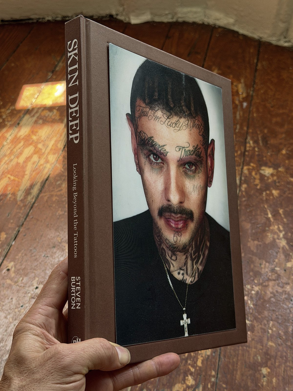 Cover of Skin Deep: Looking Beyond the Tattoos by photographer Steven Burton.