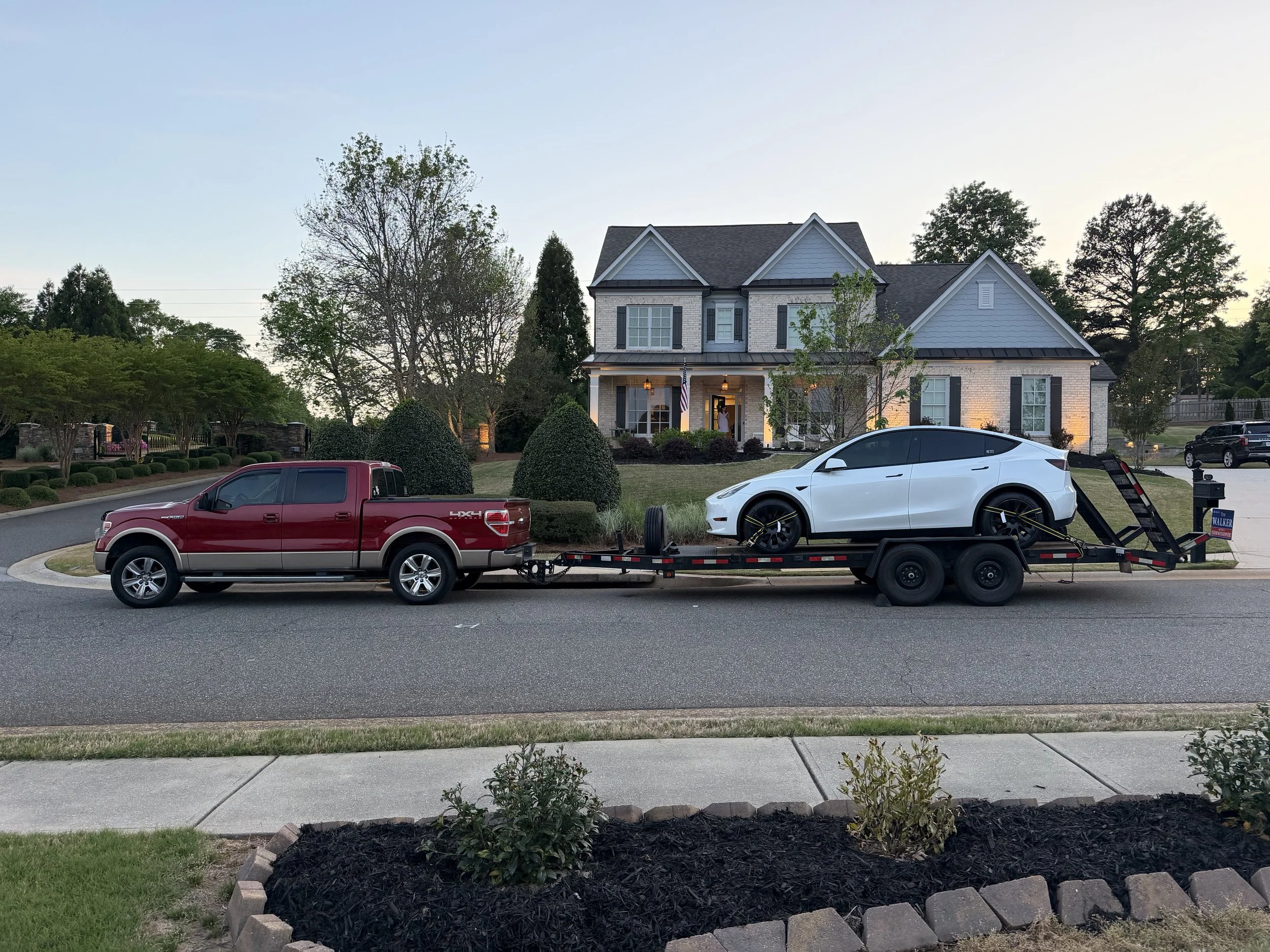 Tesla Delivery on our Country Boy