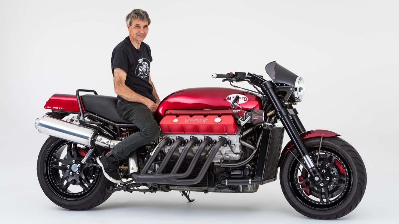 নিলামে উঠছে রেকর্ডধারী ৫০০ হর্সপাওয়ারের 'Viper V10' মোটরসাইকেল