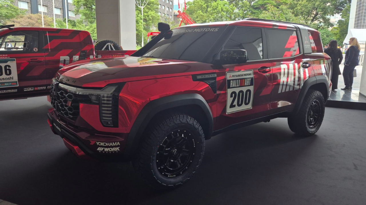 Pajero Rally Concept উন্মোচন করলো Mitsubishi