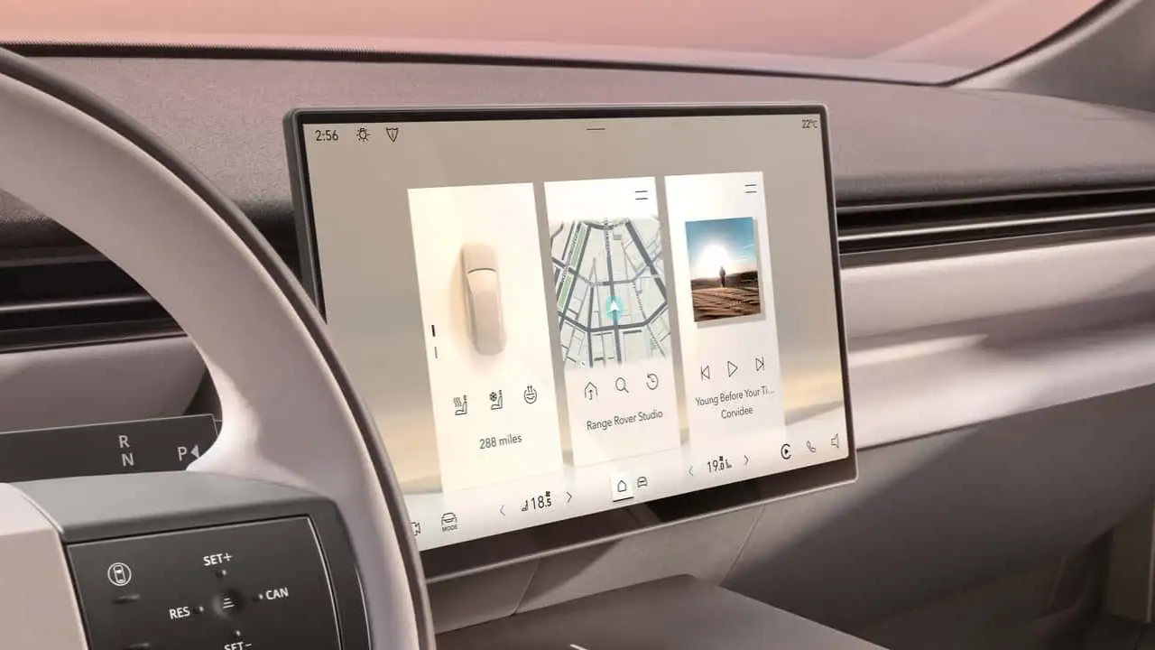 স্ক্রিনের ব্যবহার কমাচ্ছে Range Rover