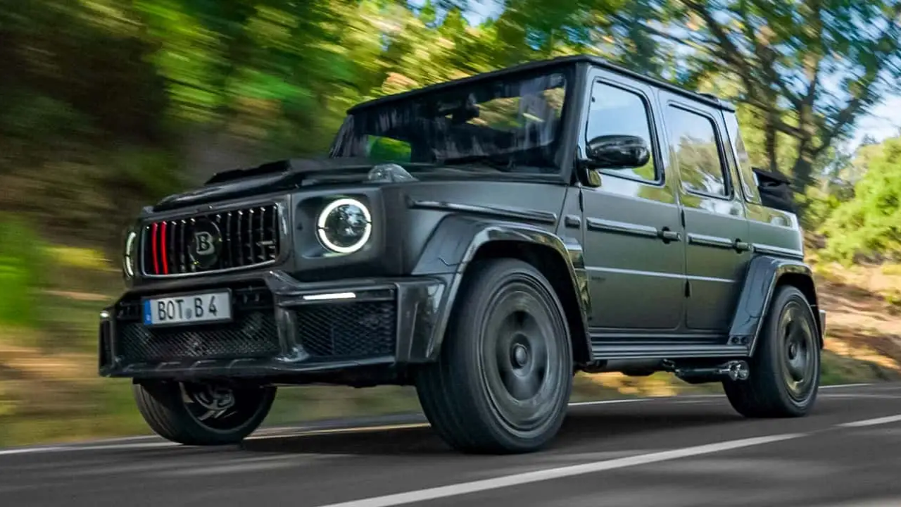 ৮৮৮ হর্সপাওয়ারের ছাদখোলা G-Wagen আনল Brabus