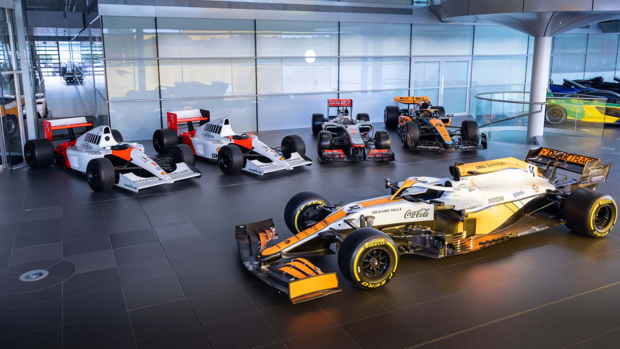 পাঁচ কিংবদন্তি F1 গাড়ি বিক্রি করছে McLaren