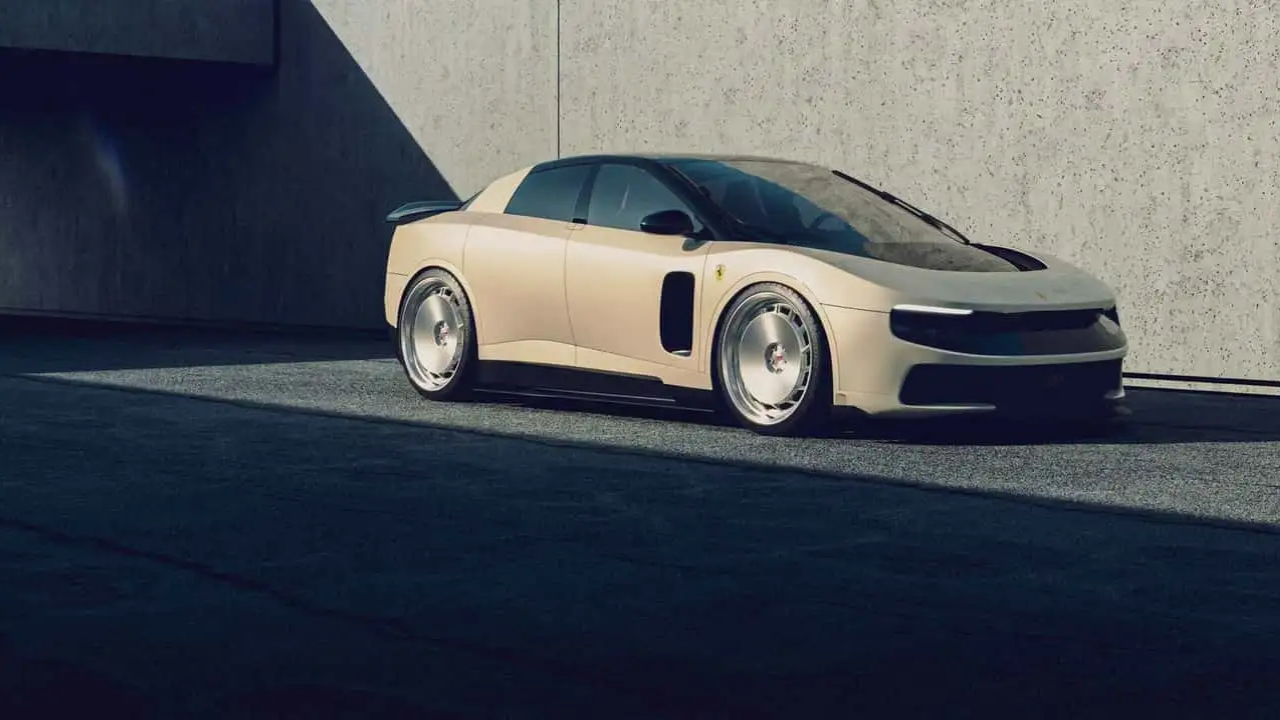 Ferrari Luce-কে আরও বিকট রূপ দিল Vossen