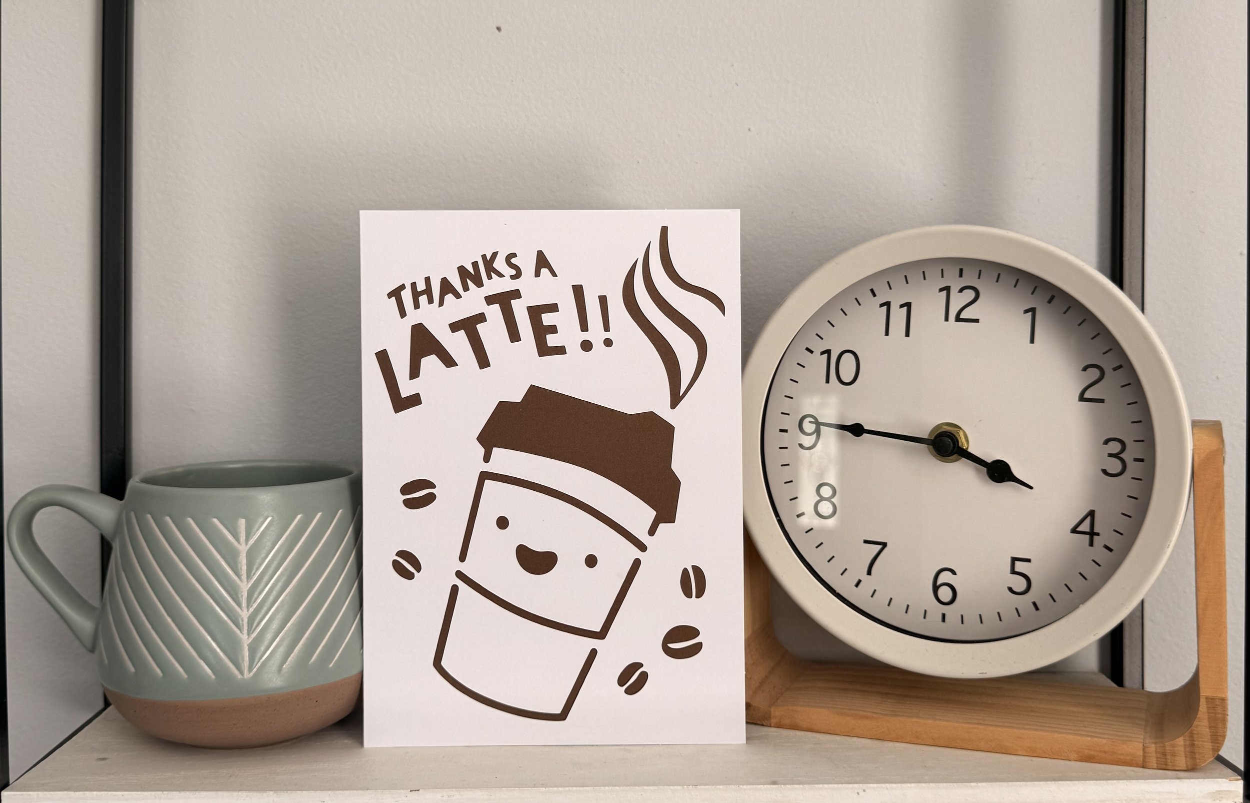 Thanks a Latte! Card