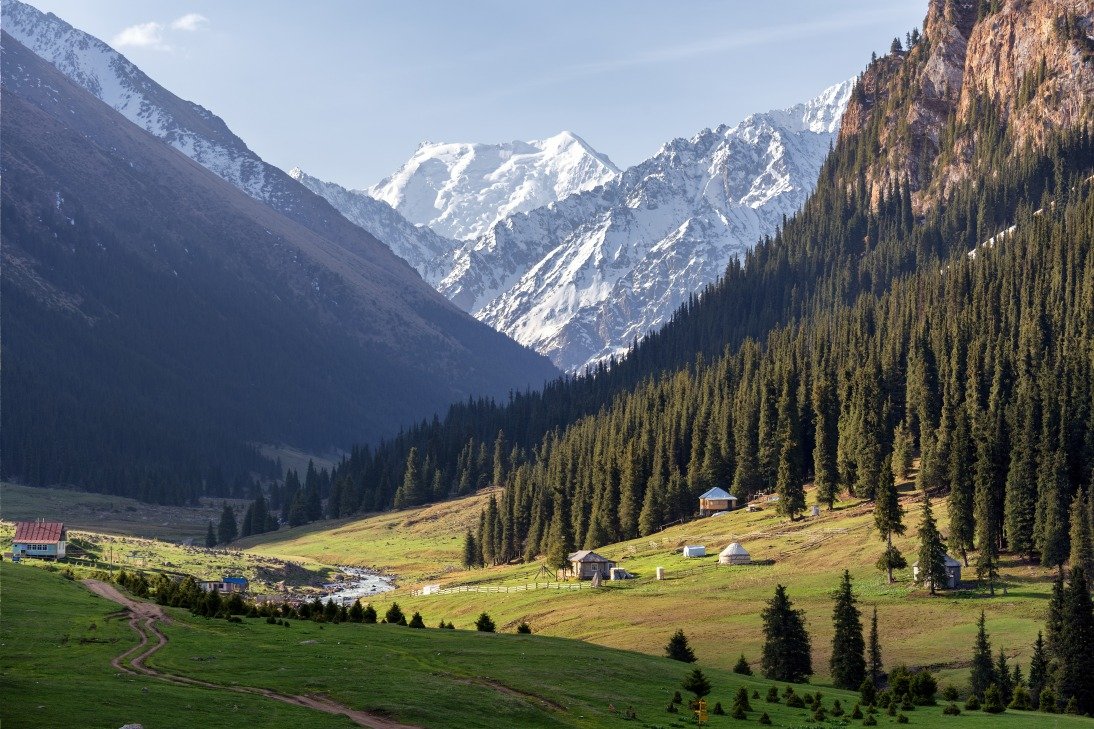 Altyn Arashan in Kyrgyzstan
