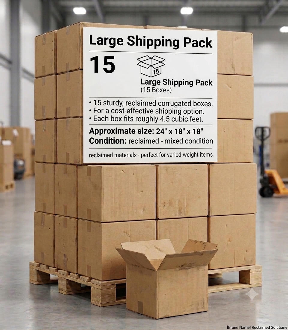 Business Shipping Pack — Grade A for professionals (no packing supplies included)