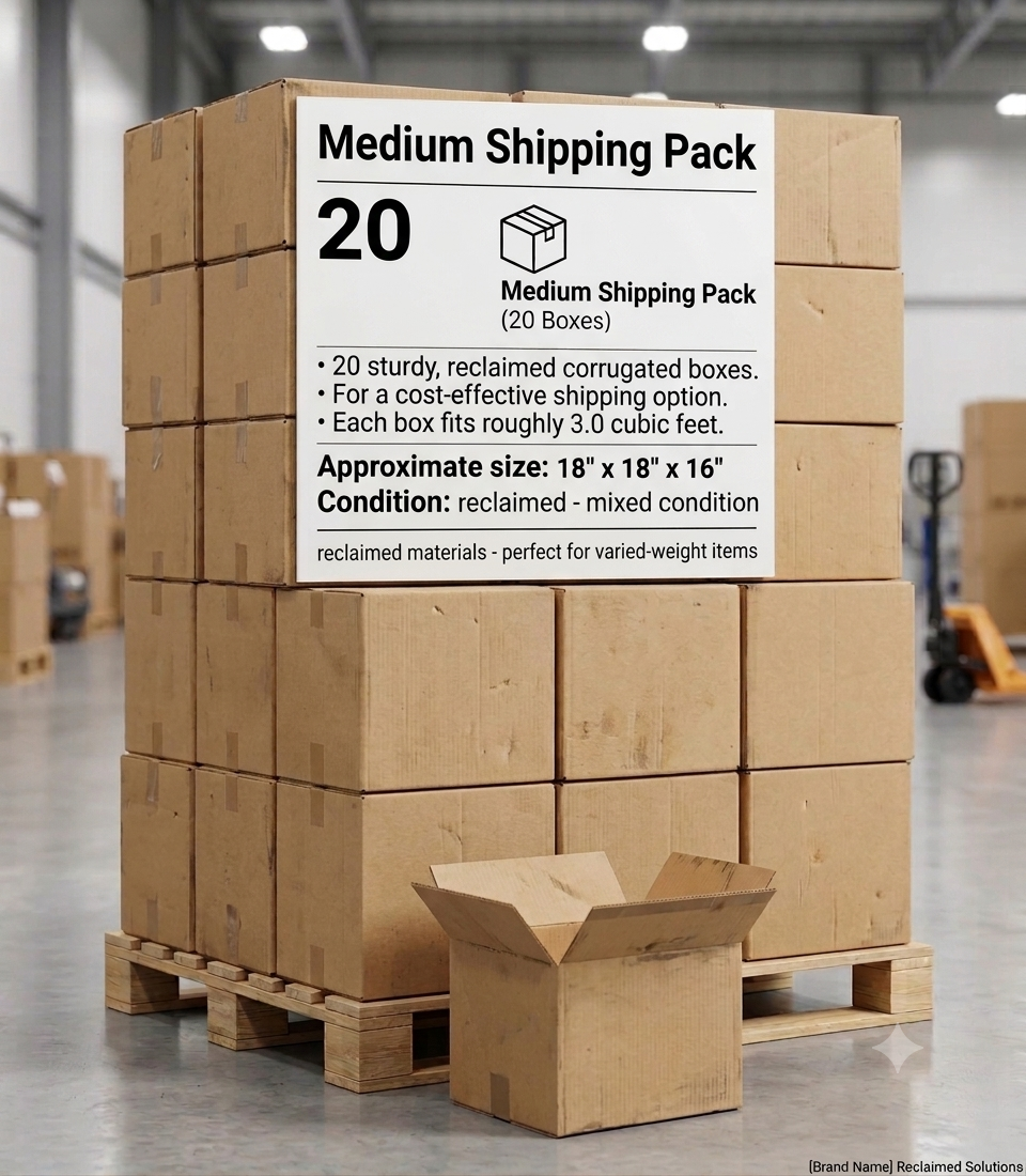 Business Shipping Pack — Grade A for professionals (no packing supplies included)