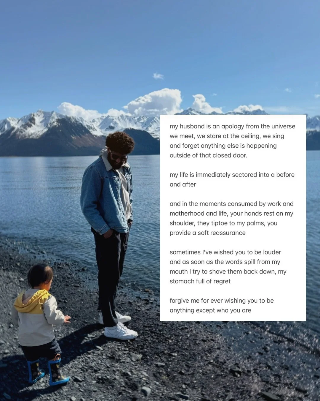 everyone say happy father&rsquo;s day to @whoslaurence 🤎
this poem was started years ago by the way and I&rsquo;ve never let Laurence see it, til now.