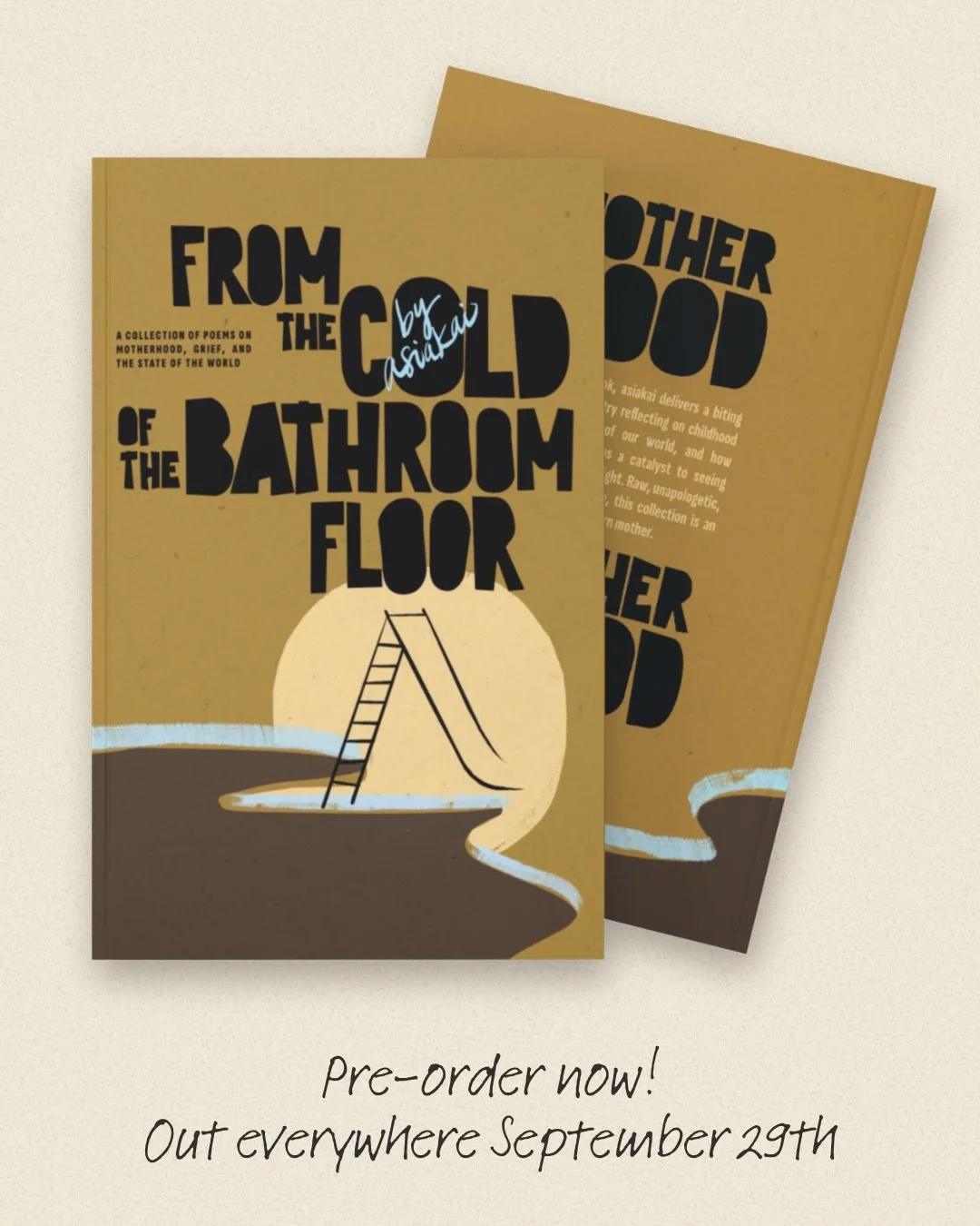 🕯️ From The Cold of The Bathroom Floor: a collection of poems on motherhood, grief, and the state of the world. Pre-orders open! Signed copies + bundles at the link in my bio 📖 

Out everywhere September 29th.

What an absolute journey this has bee