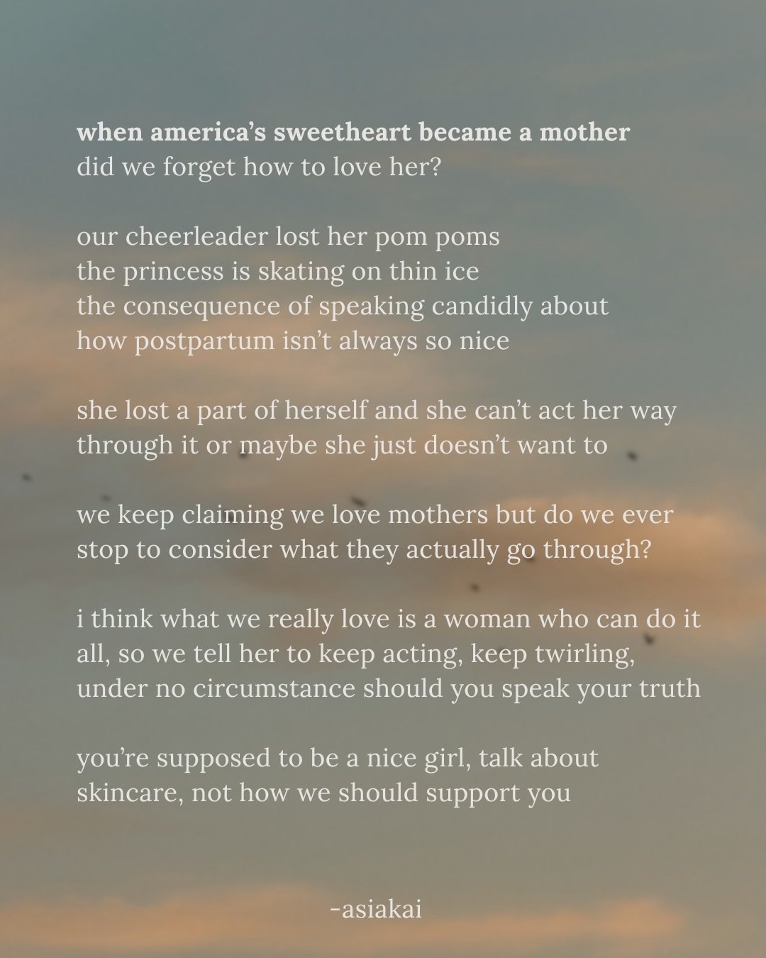 when america&rsquo;s sweetheart became a mother, did we forget how to love her?

Hayden Panettiere was an absolute icon. She is a little wholesome piece of my childhood. But more than anything, she was a mother and she was one who made other mothers 