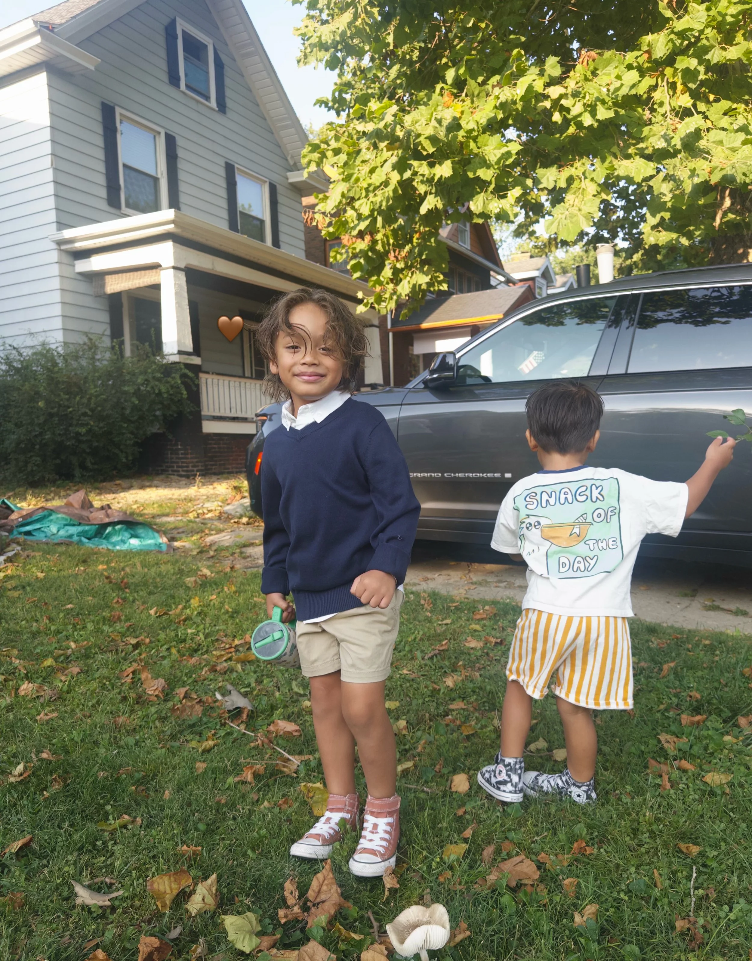 we&rsquo;re suddenly in a whole new chapter &mdash; it&rsquo;s the freedom people look forward to but if I&rsquo;m honest, I never wished for the day they started school. Motherhood for me has always been grief and joy at the same time. I would imagi