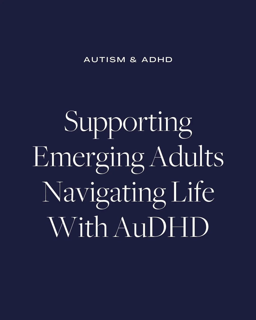 ADHD and Autism Spectrum—A Closer Look at a Complex Connection