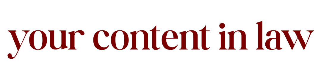 Your Content In Law