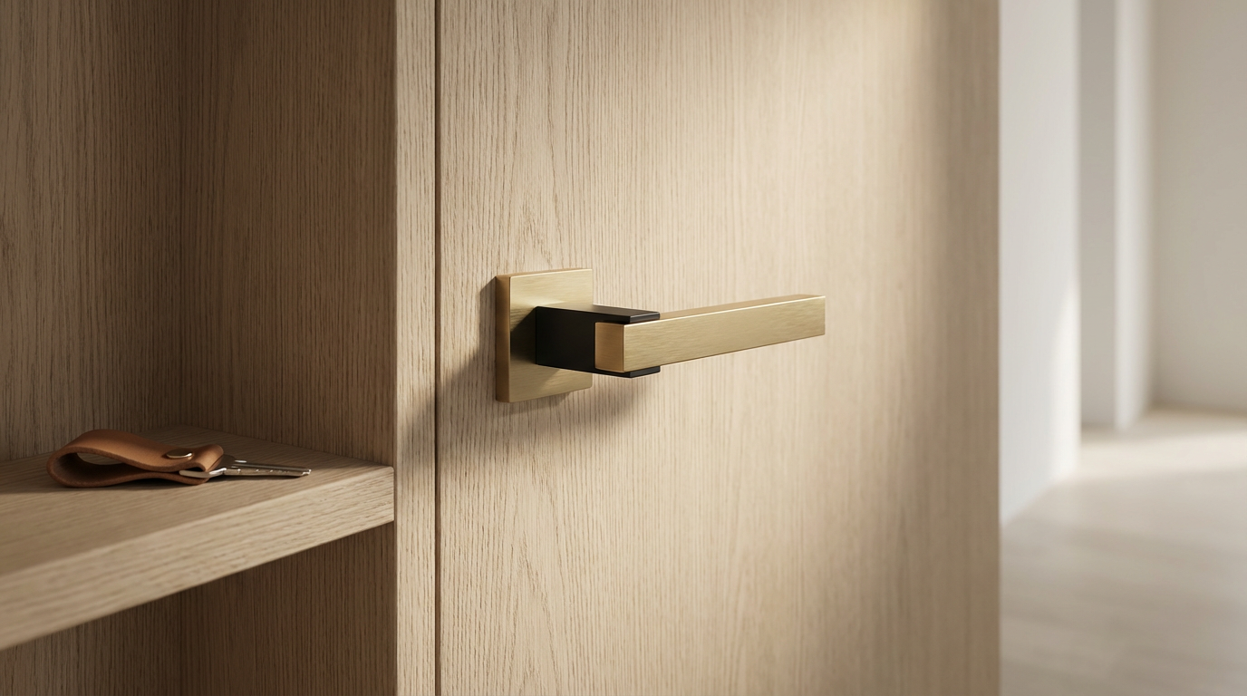 Black Gold Door Handle