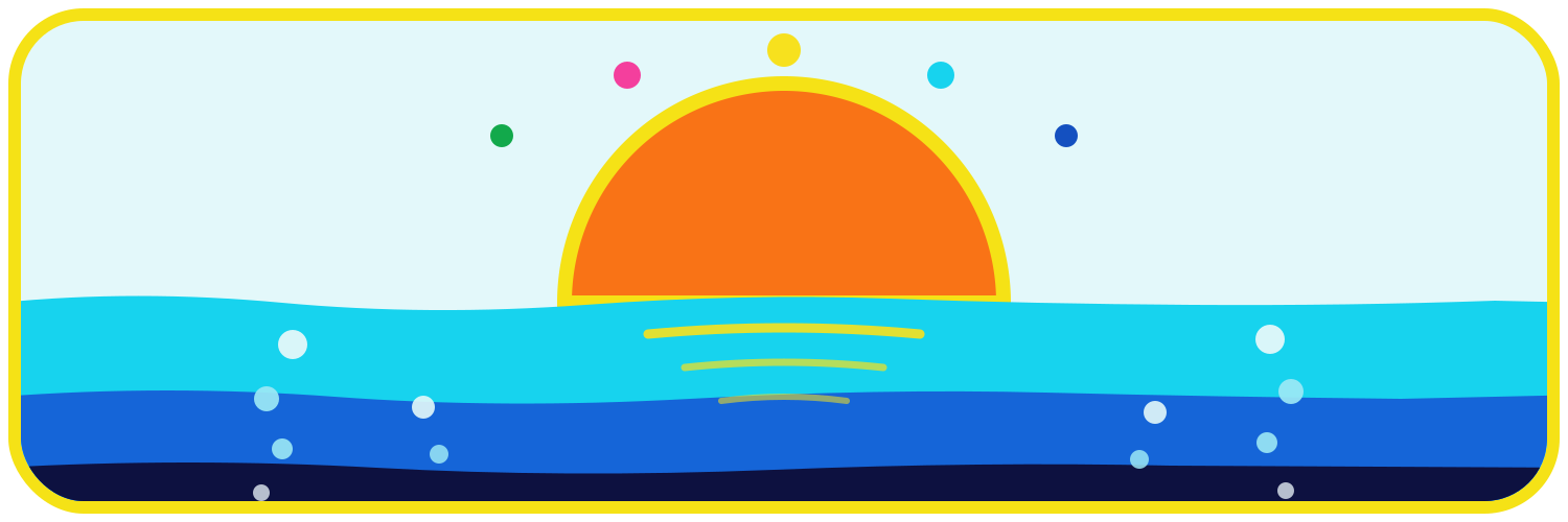 Ketamine-assisted psychotherapy in Richmond VA, sunrise over calm water illustration