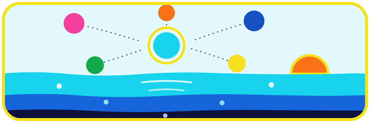 Parts Work banner alt text: Parts work intensive therapy in Richmond VA, colorful circles gathering around a steady center in Room to Breathe brand colors