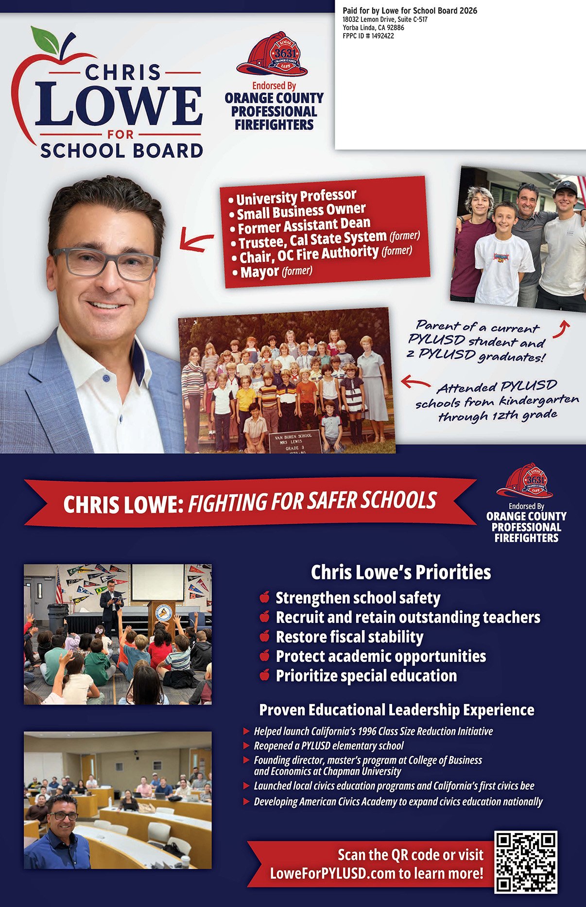 Chris Lowe - Fighting for Safer Schools