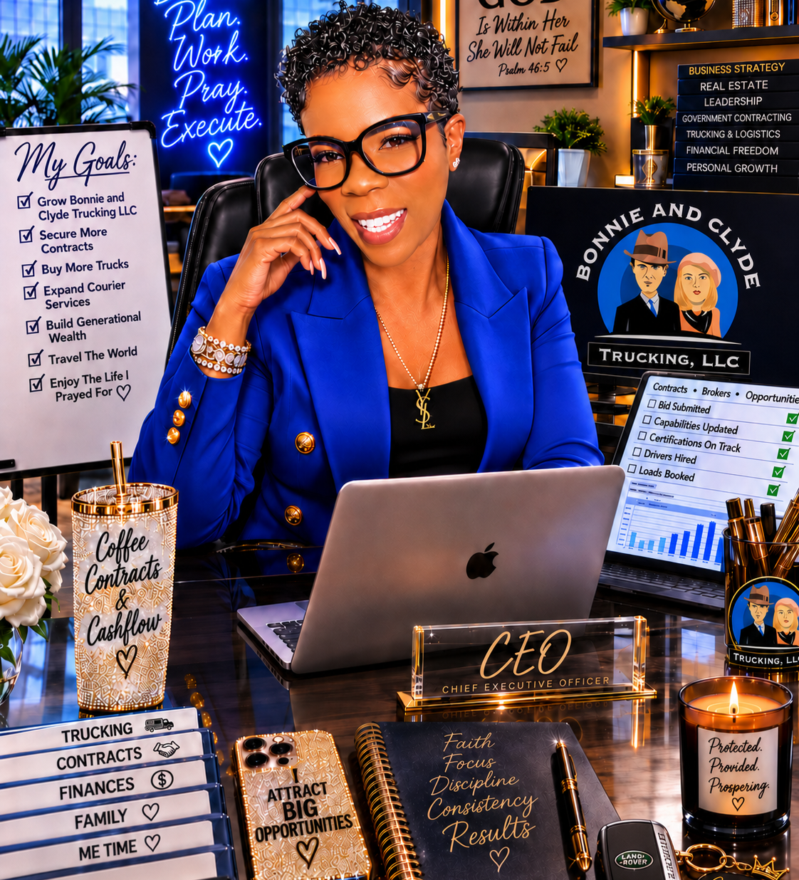 The Woman Behind the Brand: Building Bonnie and Clyde Trucking LLC With Purpose