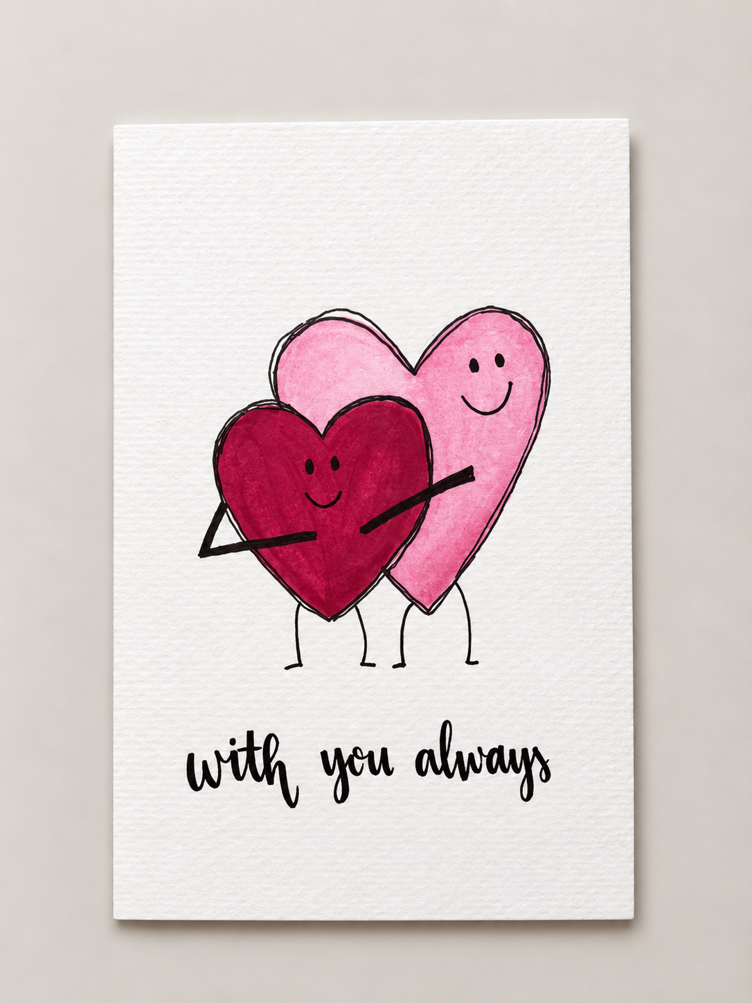 With You Always Sympathy Card