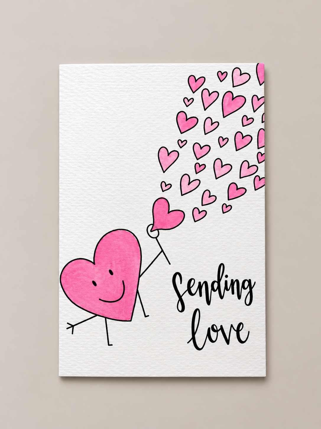 Sending Love Sympathy Card