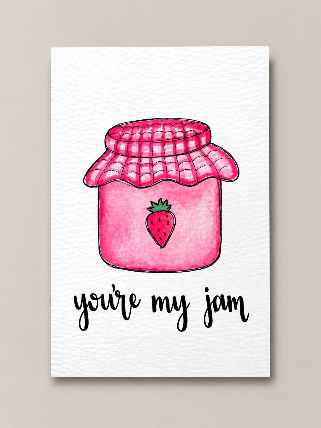 You're My Jam Anniversary Card