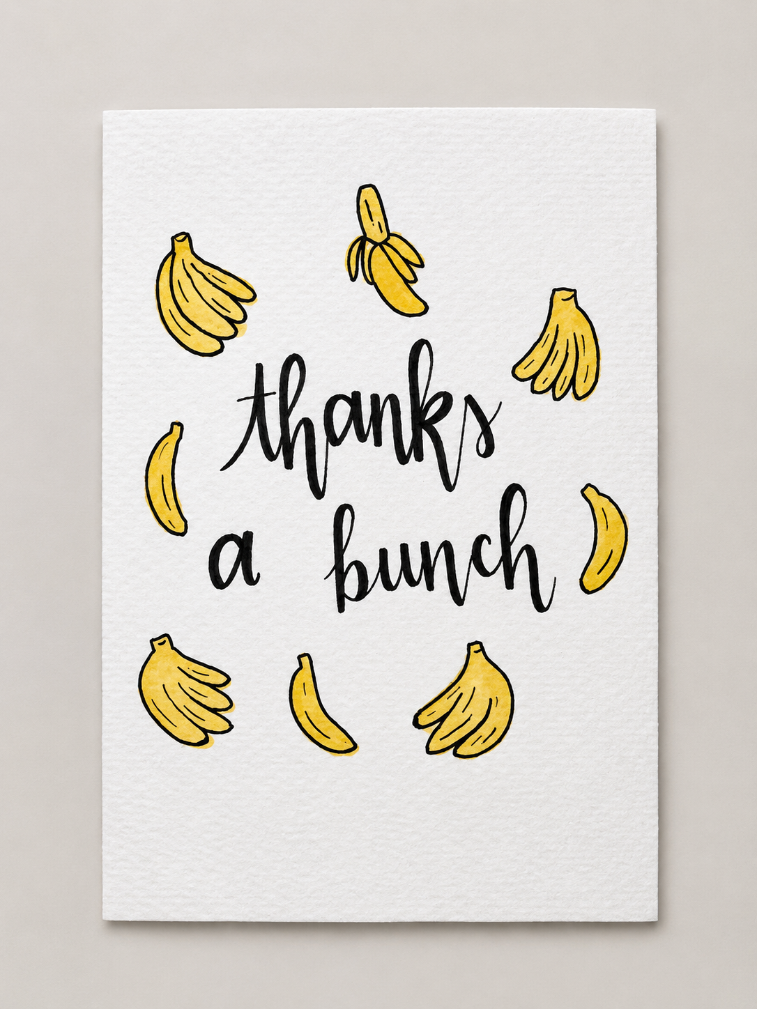 Thanks A Bunch Card