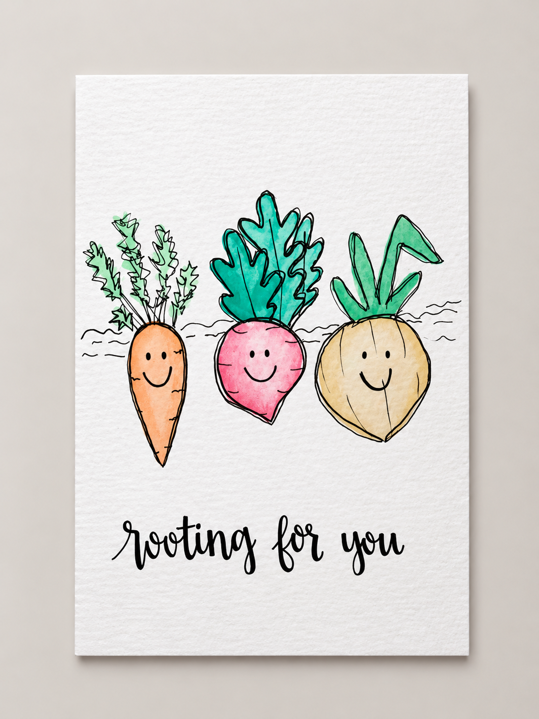 Rooting For You Sympathy Card