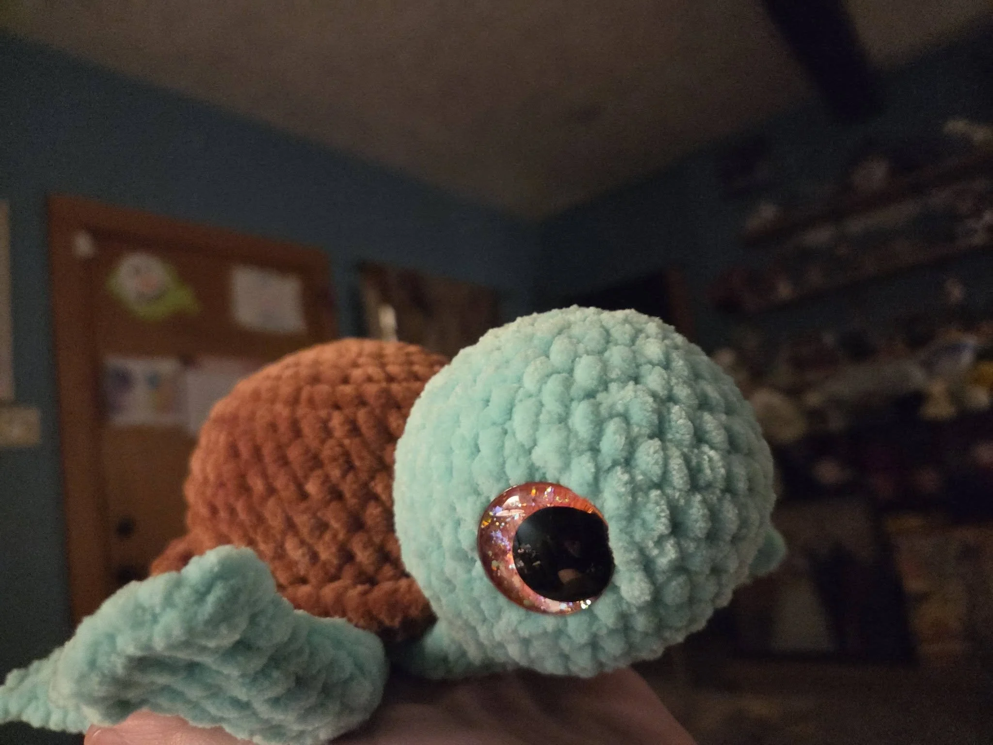 Crochet Turtle Plush
