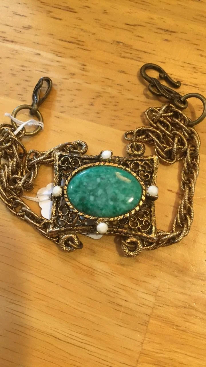 Vintage chain belt link by Coco B Designs