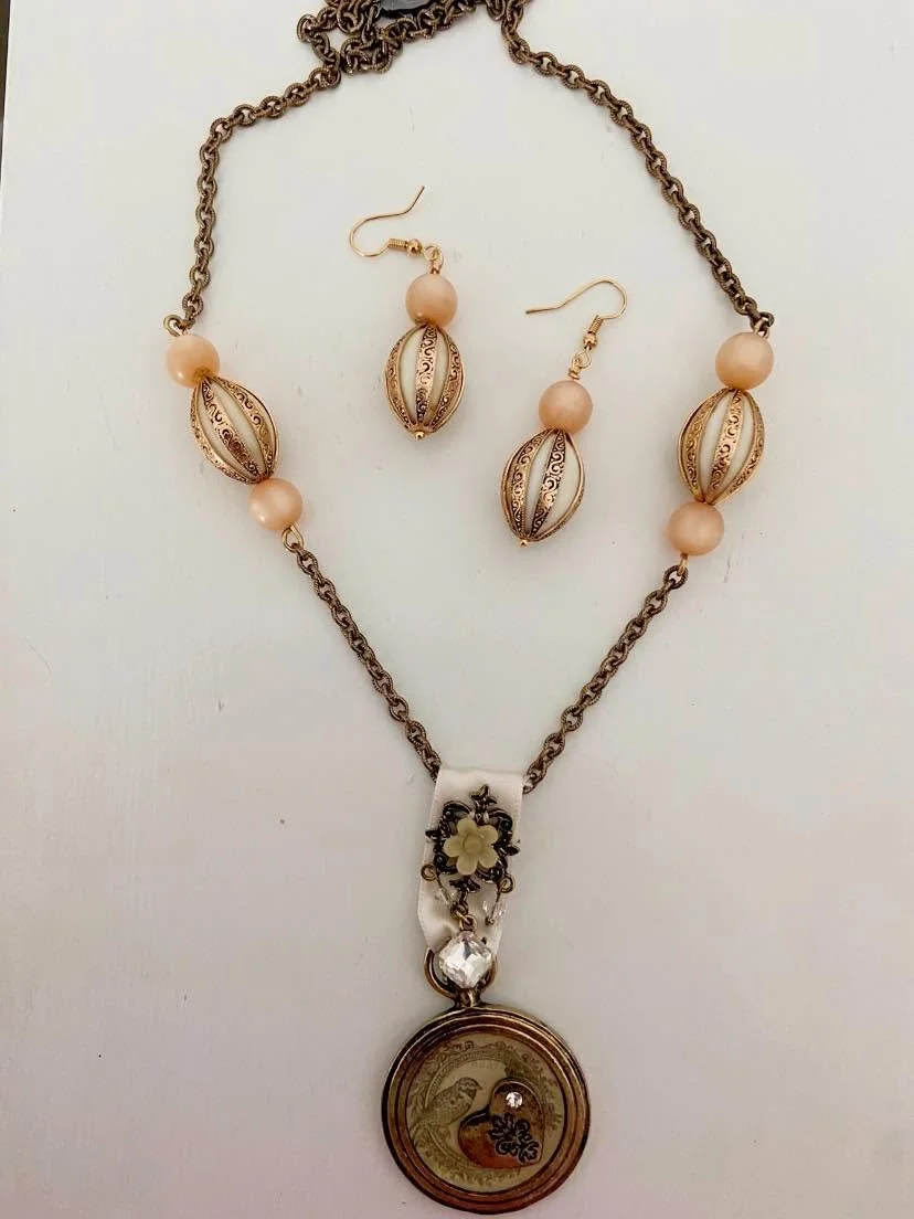 Vintage jewelry set by Coco B Designs