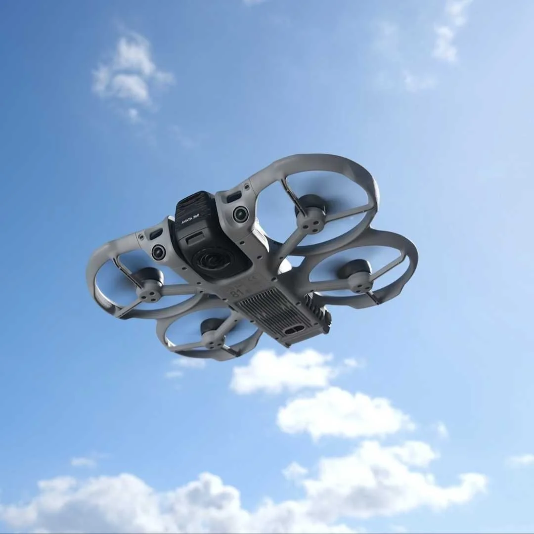 Professional drone used for aerial photography, inspections, and FPV video by Rising Drone Solutions.