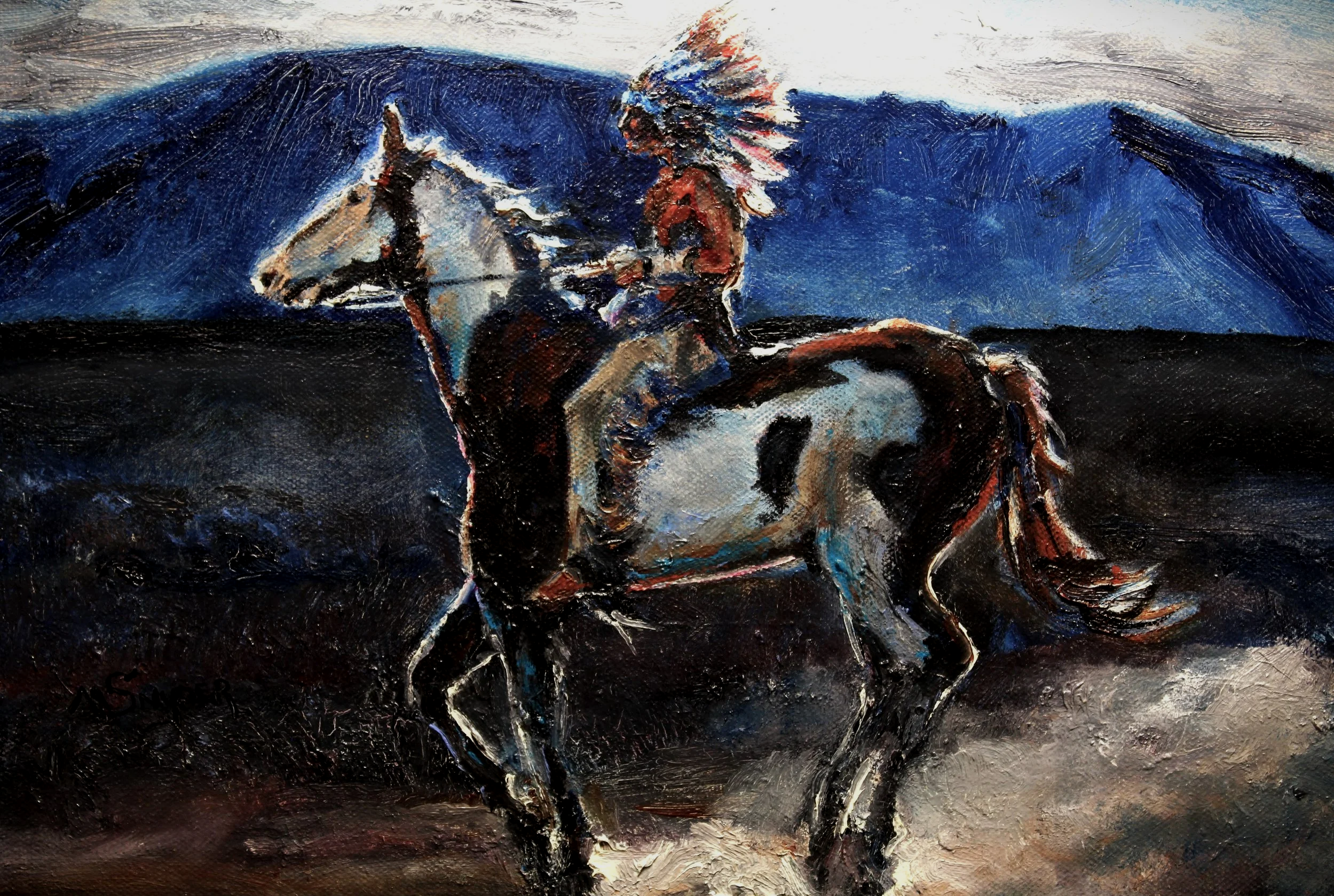 "Painting the Dust"