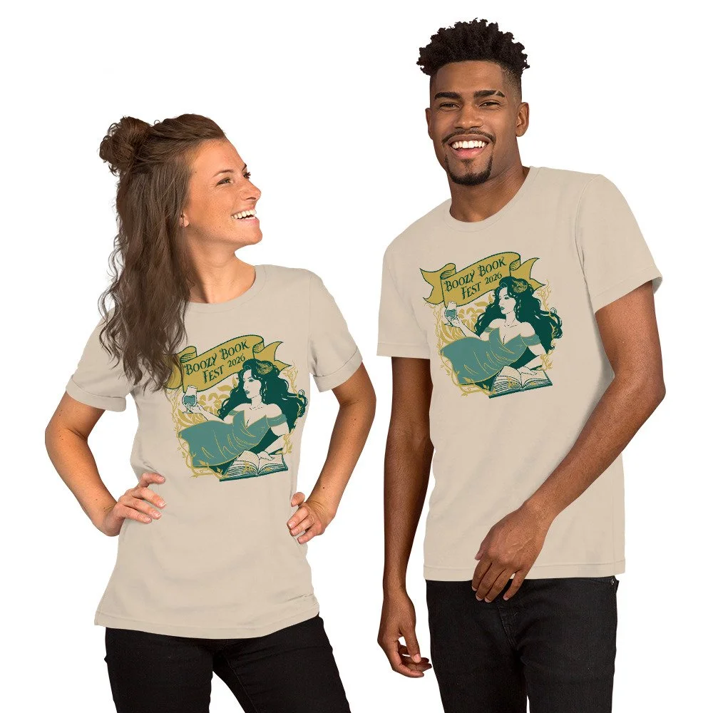 Boozy Book Fest 2026 Unisex t-shirt