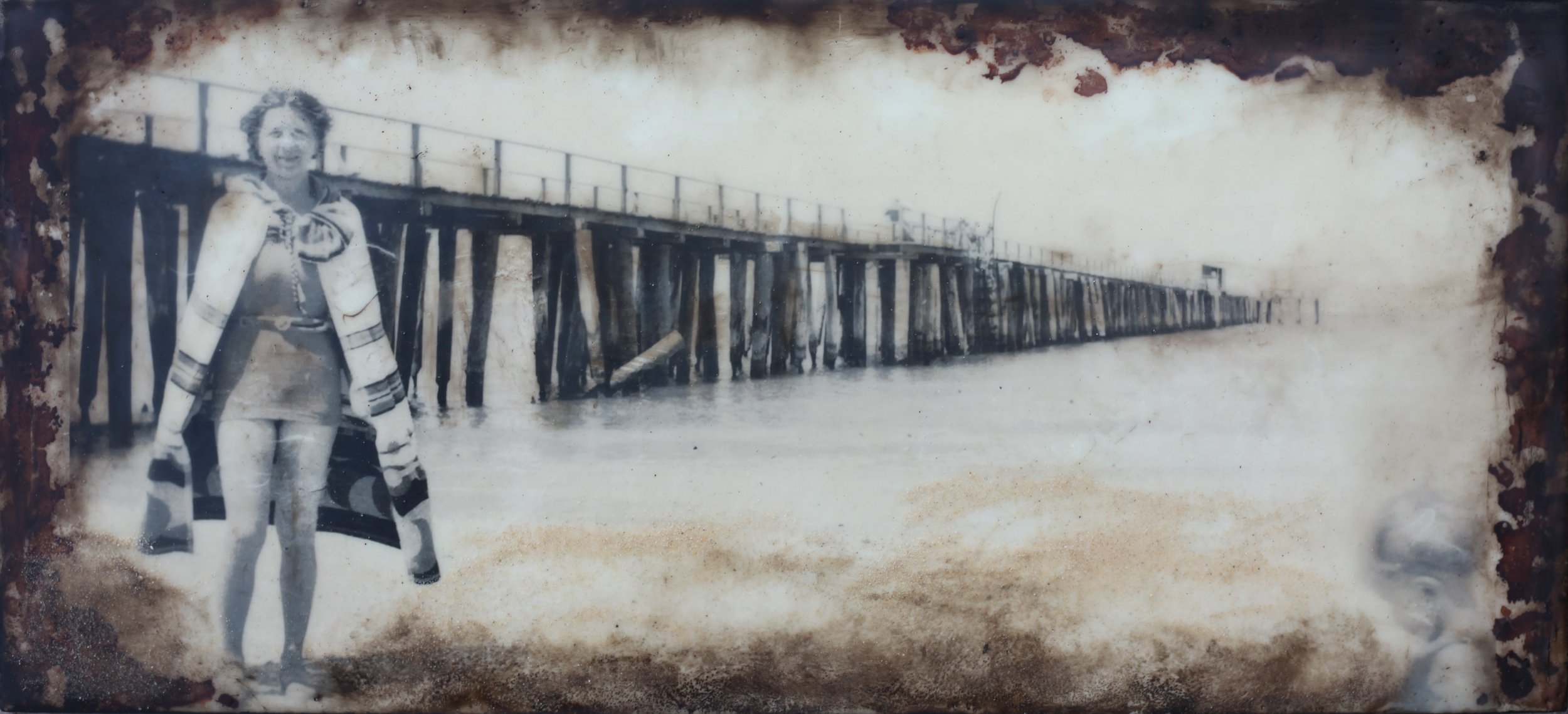 Seaside-Coastal Pier Pair