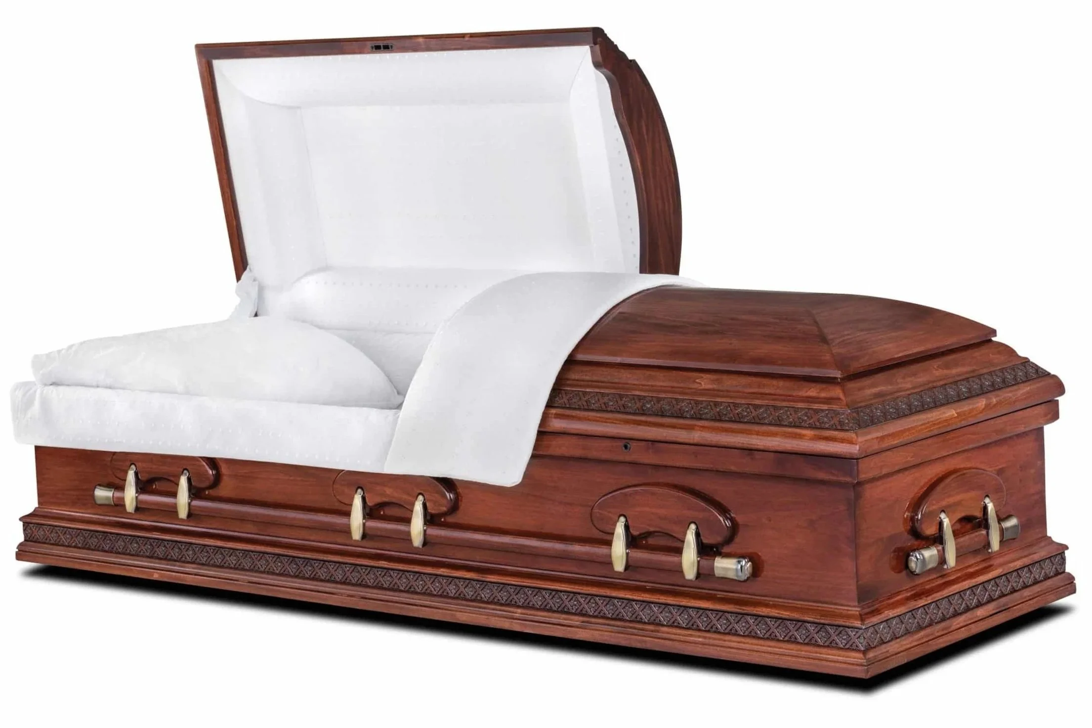 Mahogany Casket