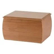 A wooden study organizer with multiple compartments for storing small items.