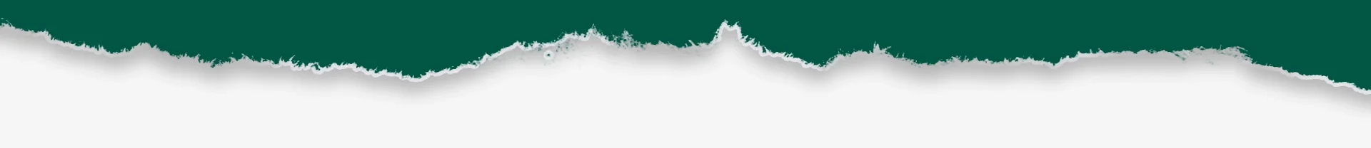 Green torn edge