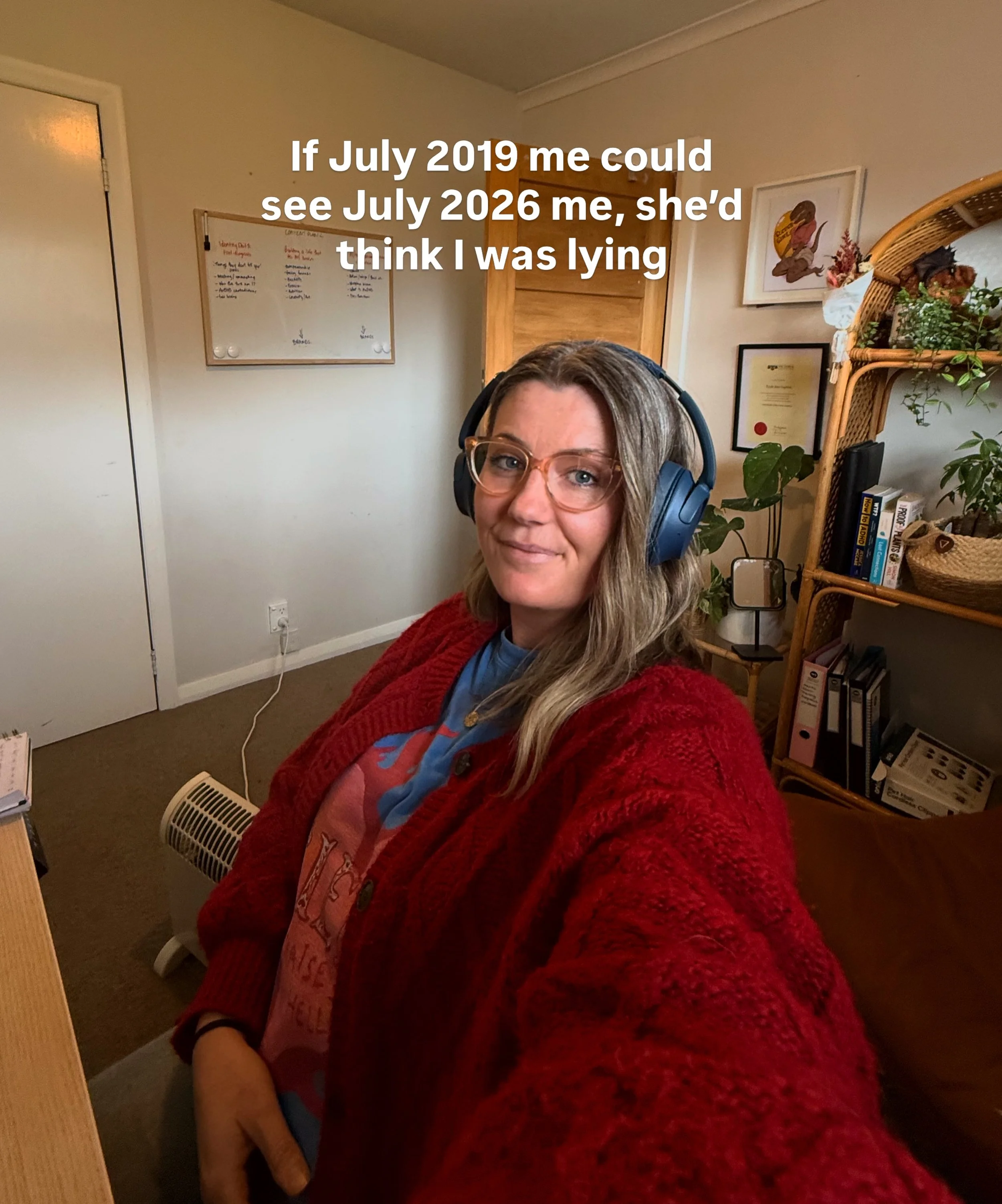 I was reflecting on the last few years today and realised it was around July 2019 that I started making some big changes in my life. 

I was still living in Melbourne after 6 years, having moved there with a seriously broken heart after leaving Edinb