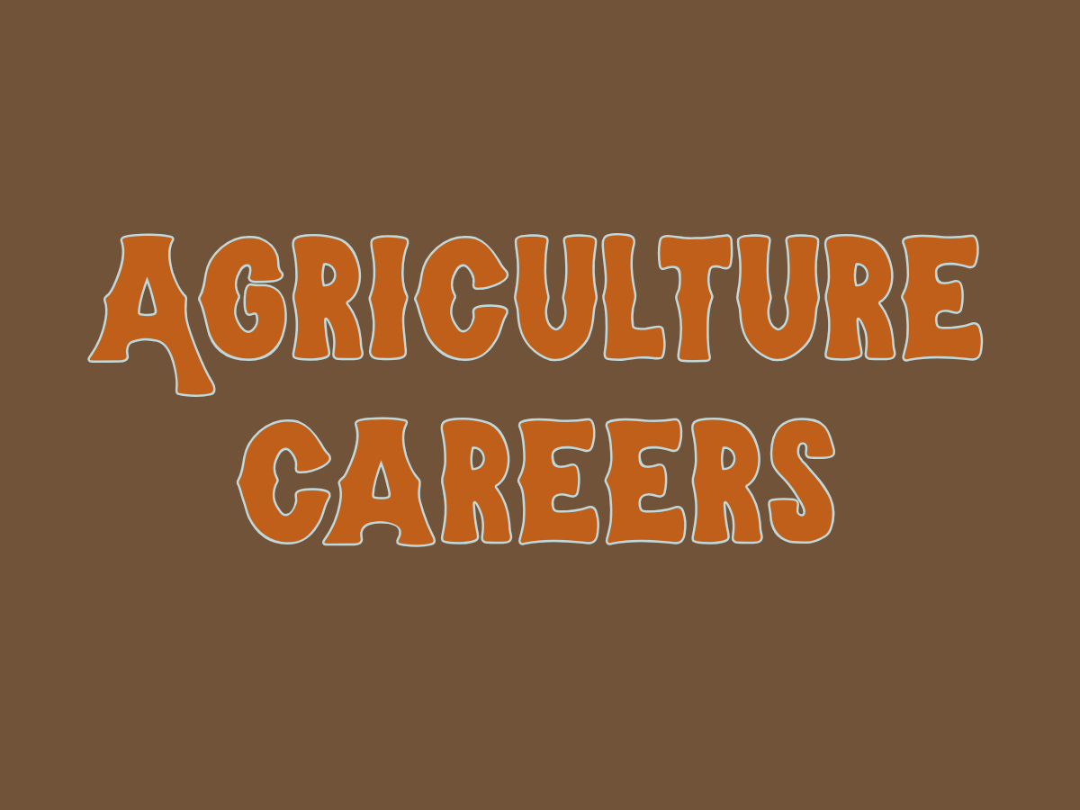 agriculture careers
