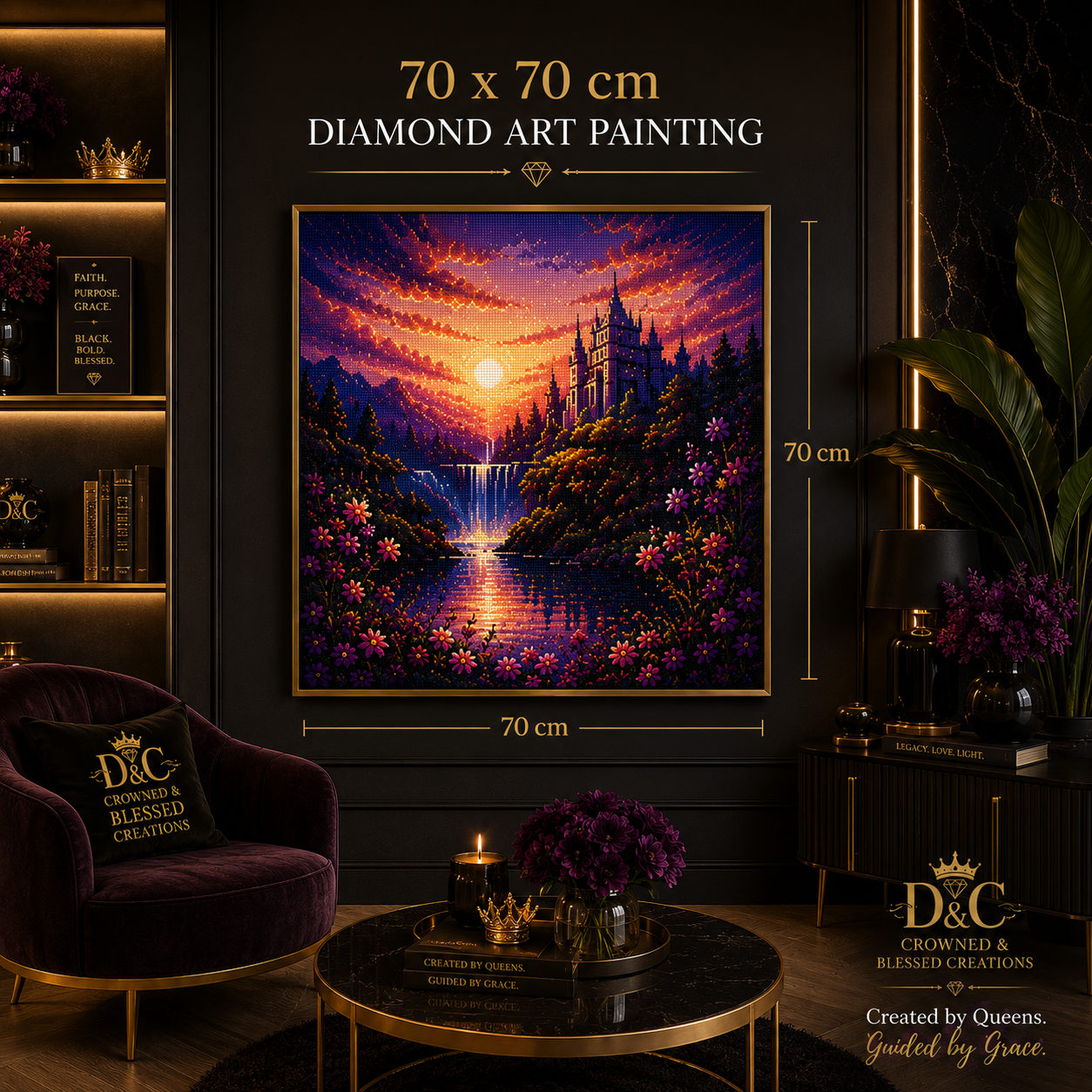 70x70 wall art for display room photo.png