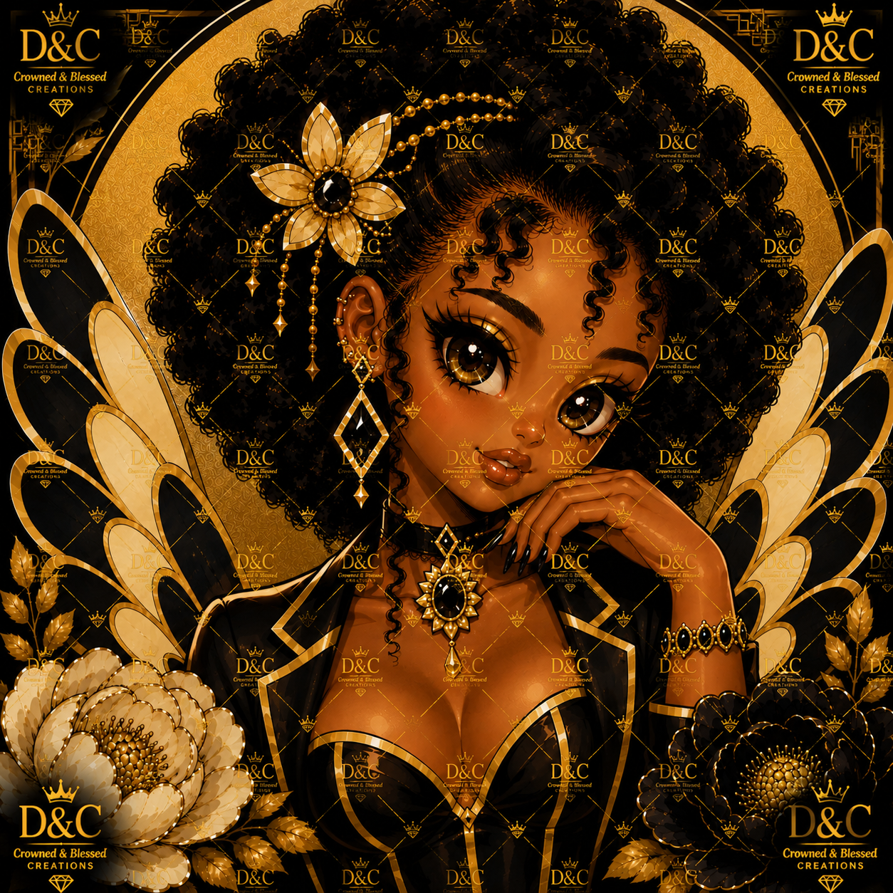 The Enduring Capricorn Fairy 77x60 Square Drills