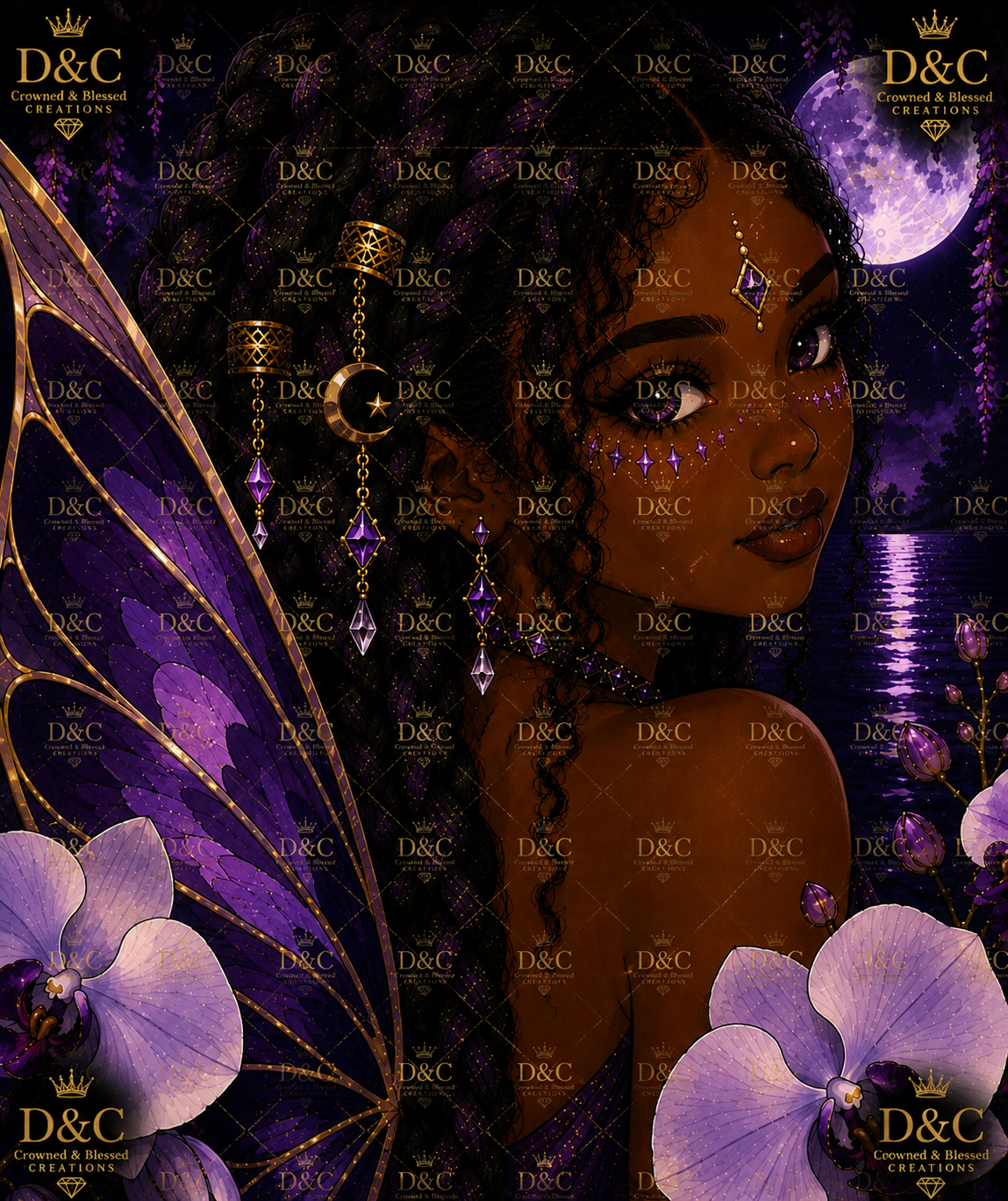 The Mystic Scorpio Fairy 55x65 Square Drills