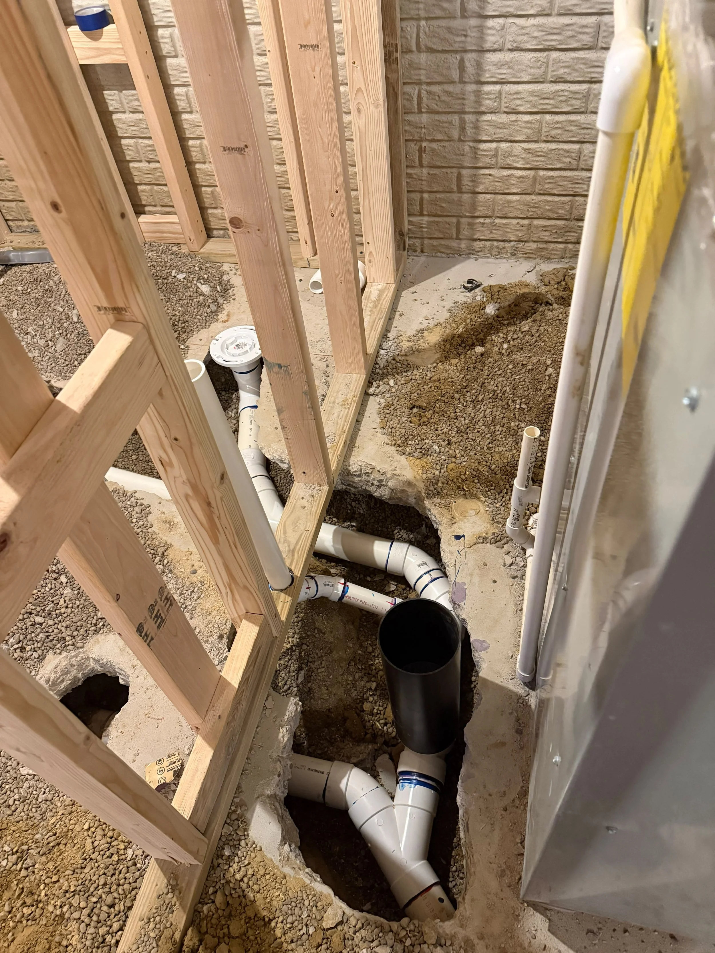 Plumbing, electrical, and mechanical systems professionally integrated before insulation and drywall, ensuring safety, efficiency, and long-lasting quality.
