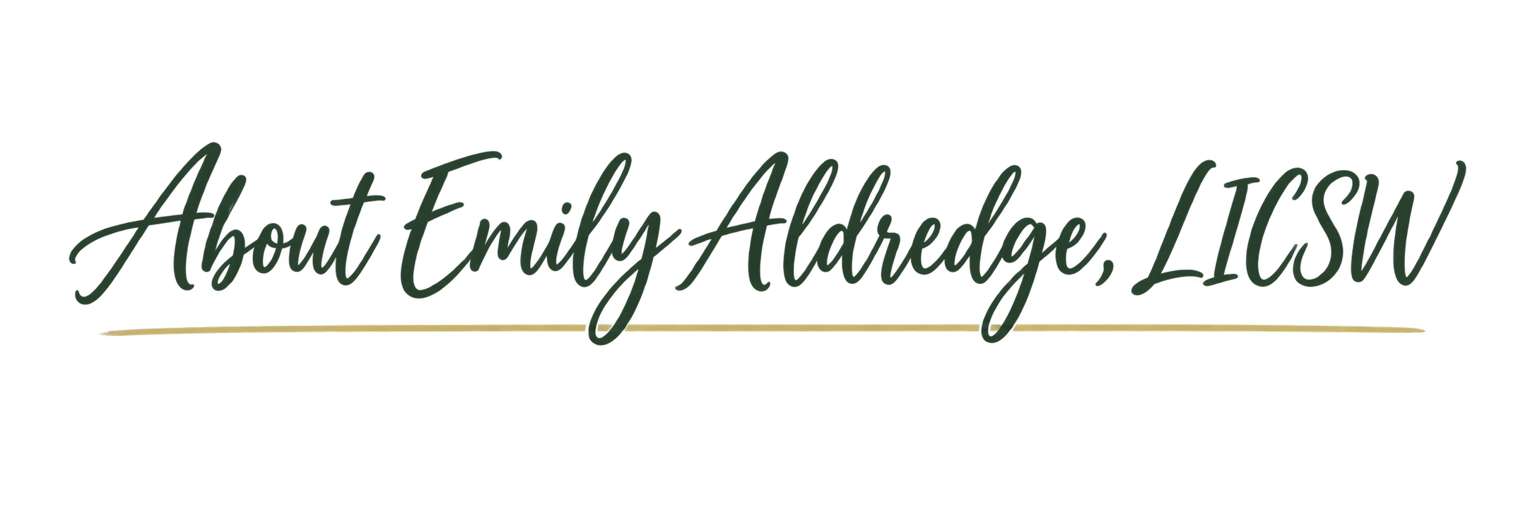 About Emily Aldredge, LICSW