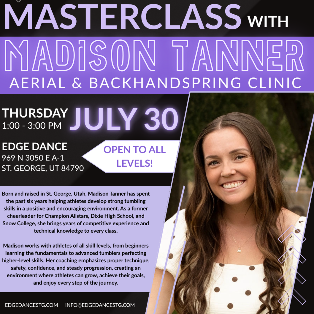 Masterclass with Madison Tanner