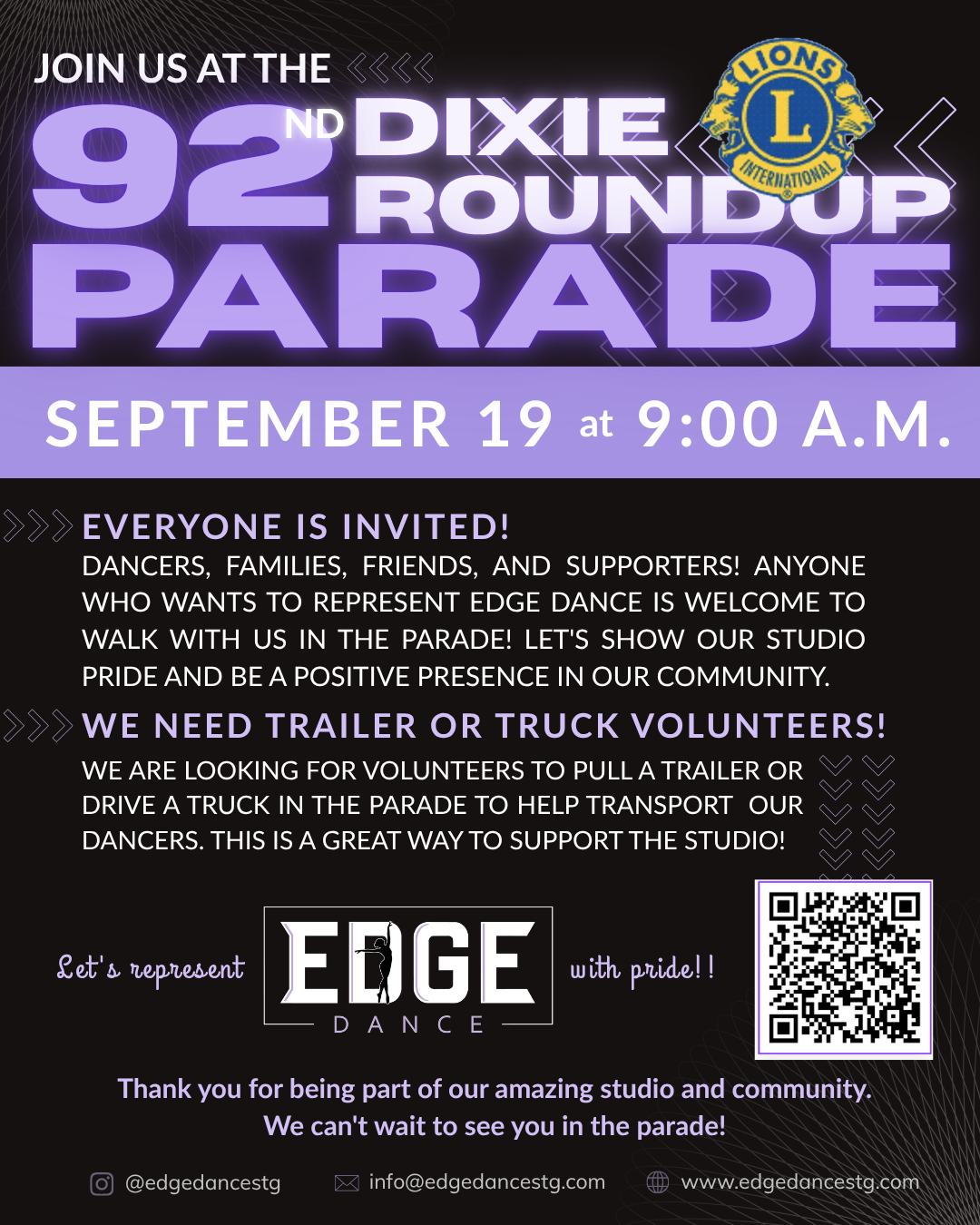 92nd Dixie Roundup Parade (Lions International)