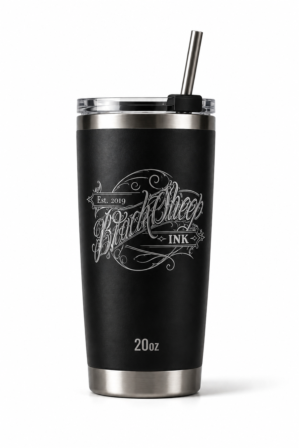 20oz BlackSheep Ink Tumbler